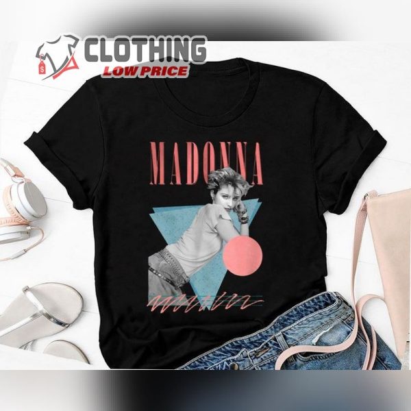 Retro Madonna Queen Of Pop Tshirt, The Celebration Tour 2024 T-Shirt