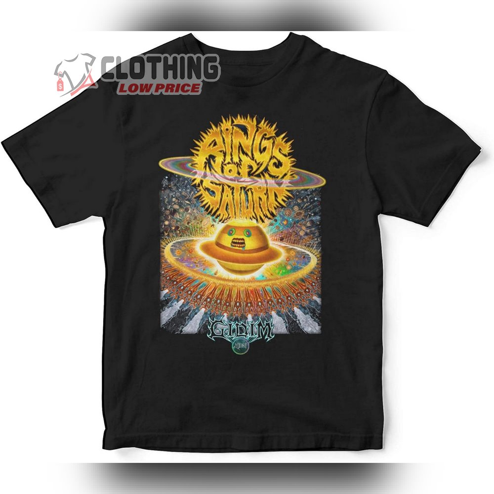 Rings Of Saturn Dingir Deathcore Music Album Merch, Rings Of Saturn Album Logo Merch