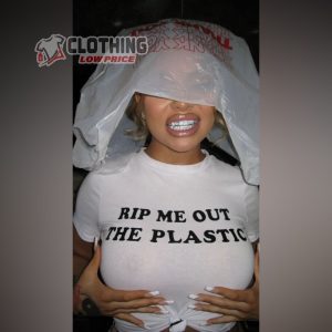 Rip Me Out The Plastic T-Shirt, Mulatto Cardi B Merch, Cardi B Trending Tee, Cardi B Fan Gift