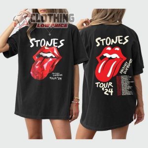 Rolling Stones 2024 Hackney Diamonds Tour Shirt, Rolling Stones Band Fan Shirt, Hackney Diamonds Album Shirt, Rolling Stones Tour 2024 Merch