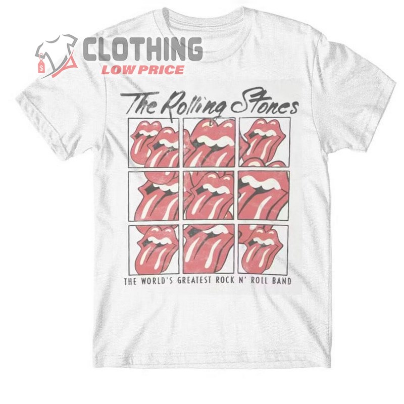 Rolling Stones T- Shirt, Rolling Stones Fan Gift, Hackney Diamonds Tour Merch Shirt, Rolling Stones Tour 2024 Merch