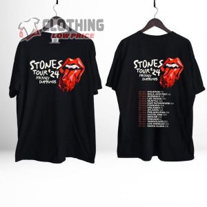 Rolling Stones Tour 2024 Shirt, Rolling Stones Tour 2024 Ticketmaster Shirt, The Rolling Stones Announce 2024 North American Tour Merch