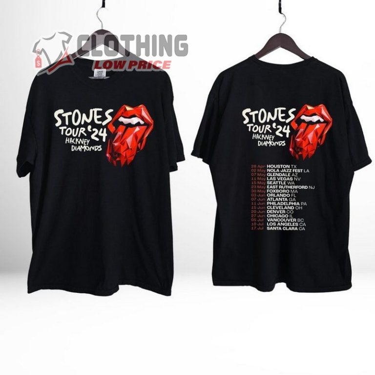 Rolling Stones Tour 2024 Shirt, Rolling Stones Tour 2024 Ticketmaster