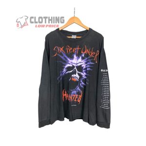 Six Feet Under 1995 Vintage T Shirt Death Metal Shirt Cannibal C1