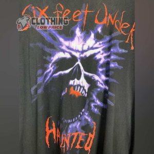 Six Feet Under 1995 Vintage T Shirt Death Metal Shirt Cannibal C3