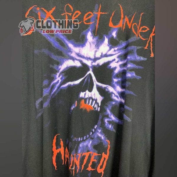 Six Feet Under 1995 Vintage T-Shirt, Death Metal Shirt, Cannibal Corpse Trending Merch, Six Feet Tee Gift