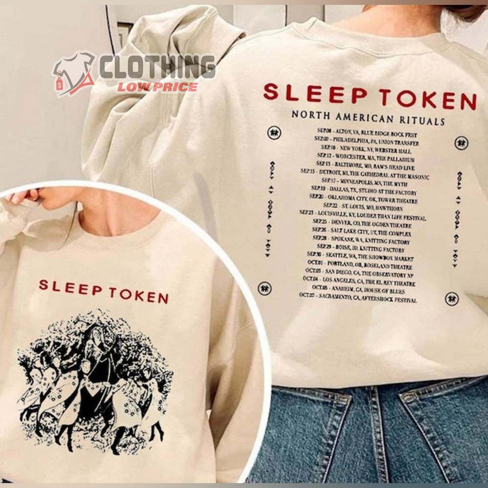 Sleep Token Tour 2024 Merch, Sleep Token Concert 2024 Shirt, Sleep