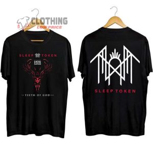 Sleep Token Tour 2024 Merch, Sleep Token Concert 2024 Shirt, Sleep Token The Teeth Of God Tour 2024 T-Shirt
