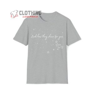 Stars Look How They Shine Coldplay Merch Starry Coldplay T Shirt4