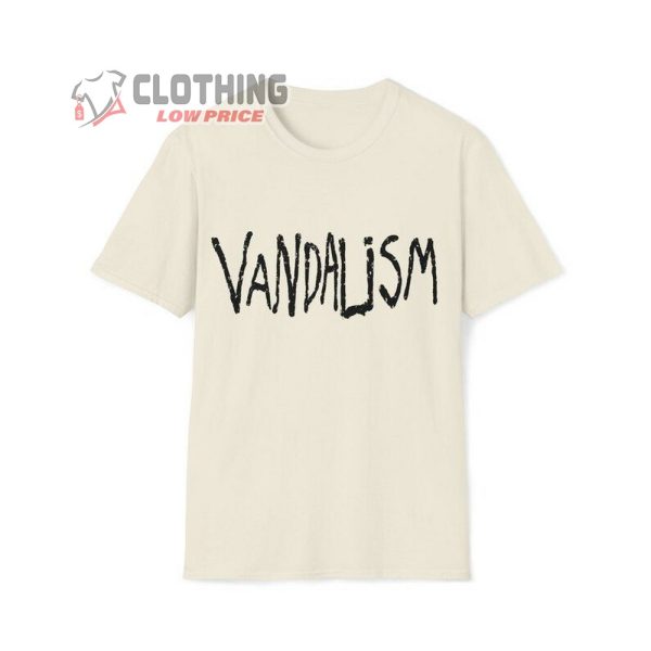 Statement Shirt, Revolt Vandalism T-Shirt, Graffiti Tee, Empowerment Graphic Fan Gift