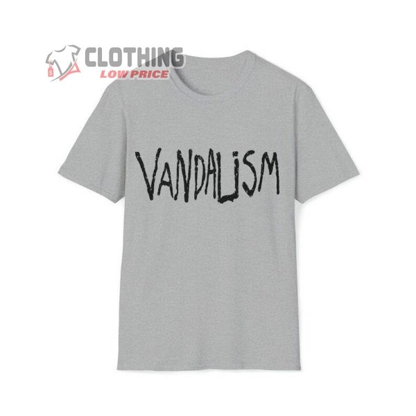 Statement Shirt, Revolt Vandalism T-Shirt, Graffiti Tee, Empowerment Graphic Fan Gift