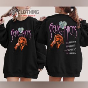 Stevie Nicks 2024 Live In Concert Merch, Stevie Nicks Tour Dates 2024 Shirt, Vintage Stevie Nicks Sweatshirt