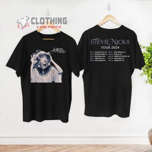 Stevie Nicks Tour 2024 Merch Stevie Nicks Live In Concert 2024 Shirt Vintage Stevie Nicks Tour 2024 T Shirt
