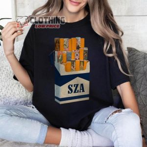 Sza Albums Unisex T Shirt Sza Sos Tour Shirt Sza Vintage Sweatshirt Retro SZA Sweatshirt Sza New Album Merch1