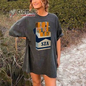 Sza Albums Unisex T Shirt Sza Sos Tour Shirt Sza Vintage Sweatshirt Retro SZA Sweatshirt Sza New Album Merch2