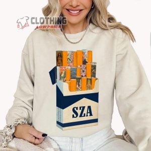 Sza Albums Unisex T Shirt Sza Sos Tour Shirt Sza Vintage Sweatshirt Retro SZA Sweatshirt Sza New Album Merch4