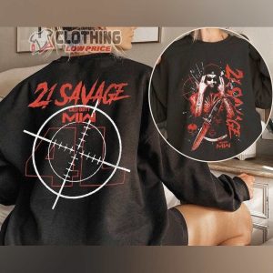 The 21 Savage Story American Dream Shirt 21 Savage Blac3