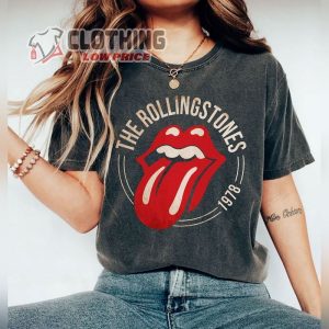 The Rolling Stones 1978 Shirt, Rolling Stones Setlist Shirt Merch, Rolling Stones Tour 2024 Merch
