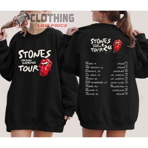 The Rolling Stones Hackney Diamonds Tour 2024 T- Shirt, Rolling Stones 2024 Hackney Diamonds Tour Shirt, The Rolling Stones Tour Dates Merch