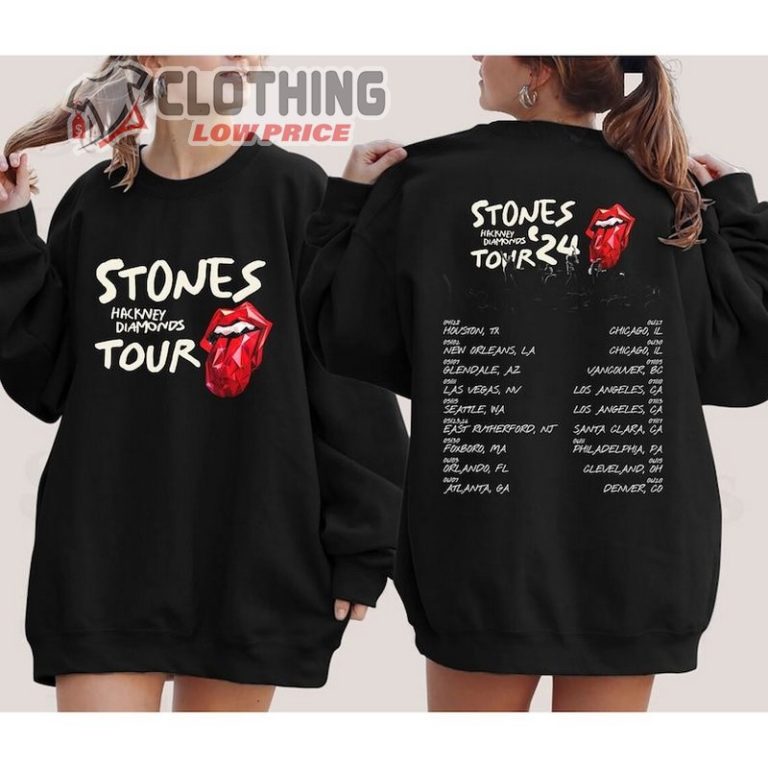 The Rolling Stones Tour 2024 Hackney Diamonds Shirt, The Rolling Stones