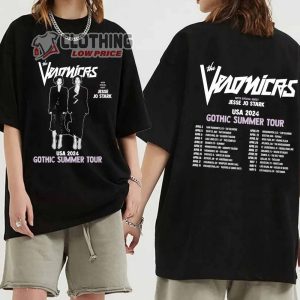 The Veronicas Tour 2024 USA Merch Gothic Summer Tour 2024 Shirt The Veronicas Concert 2024 T Shirt Sweatshirt 2