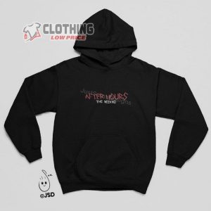 The Weeknd After Hours Hoodie The Weeknd Tour 2024 Merch The Weeknd Tr3
