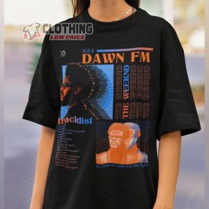 The Weeknd Shirt, Vintage After Hours Til Dawn Tour Merch, Dawn Fm Shirt, The Weeknd Gift For Fan