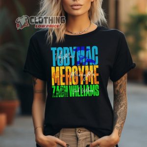 Tobymac Mercyme And Zach Williams Merch Tobymac Mercyme And Zach Williams 2024 Tour T Shirt 1
