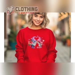 Valentine Gnome Sweatshirt, Cute Valentine Sweatshirt, Valentine’S Day Sweatshirt