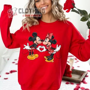 ValentineS Day Disney Sweatshirt For Her 1