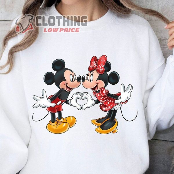 Valentine’S Day Disney Sweatshirt For Her