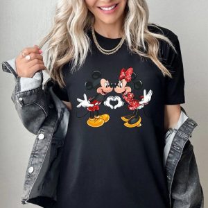 ValentineS Day Disney Sweatshirt For Her Valentines Day Tshirt For Disneylan