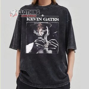Vinatge Kevin Gates Tour Merch Kevin Concert 2024 Shirt Kevin Gates Graphic T Shirt 1
