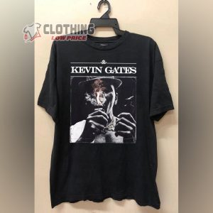 Vinatge Kevin Gates Tour Merch, Kevin Concert 2024 Shirt, Kevin Gates Graphic T-Shirt