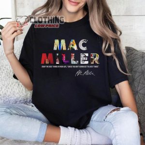 Vintage Mac Miller Signature Merch Mac Miller Sweatshirt 90S Mac Miller Merch Graphic Tee 2