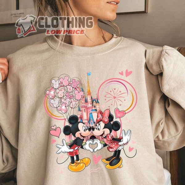 Vintage Mickey And Minnie Sweatshirt