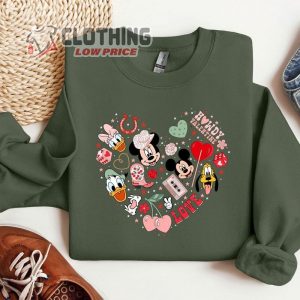 Vintage Mickey And Minnie Sweatshirt Disney ValentineS Day Shirt 1