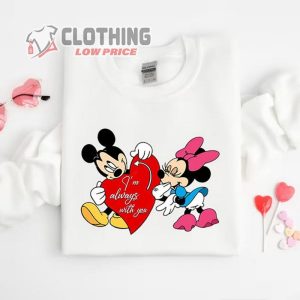 Vintage Mickey And Minnie Sweatshirt Disney Valentines Day 3