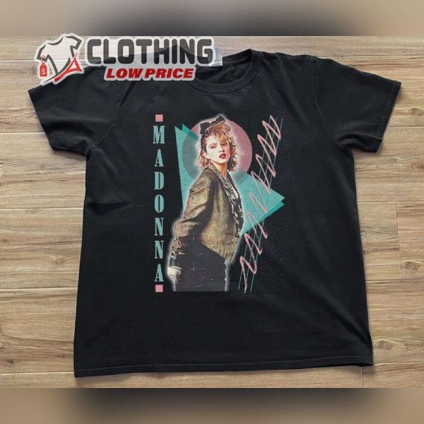 Vintage Retro Madonna T-Shirt, 90S Music T-Shirt, Madonna Style T-Shirt