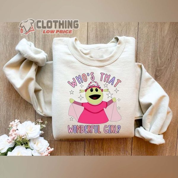 WhoS That Wonderful Girl Sweatshirt, Wonderful Girl Shirt, Funny Meme Shirt, Retro Cartoon Shirt, Cartoon Princes Trending Gift