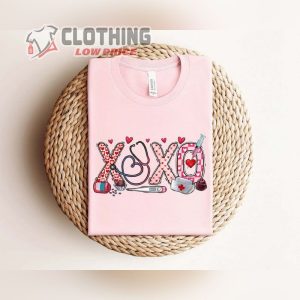 Xoxo Shirt Xoxo Nurse Shirt Valentines Day Sweatshirt Cute Valentines Day Shirt For Nurse 4