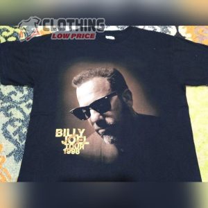 90S Billy Joel American Singer Pianist Composer Songwrite T Shirt Billy Joel Tour 3