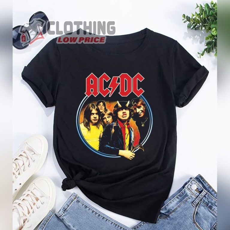 ACDC Band Tour Dates 2024 Merch, ACDC Pwr Up Tour 2024 Shirt, ACDC Tour ...