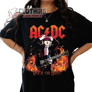 ACDC Us Tour 2024 T- Shirt, ACDC Shirt Fan Gifts, ACDC Members Dead Tee, ACDC Album Covers Merch, ACDC Band Merch