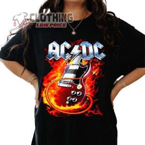 ACDC Vintage T-shirt, ACDC Shirt Fan Gifts, ACDC Us Tour Tee, ACDC Concert 2024 Shirt, ACDC Band Shirt, ACDC Tour Shirt