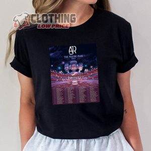 AJR Band The Maybe Man Tour 2024 Tour T- Shirt, AJR 2024 Tour Shirt, Ajr Band Fan Shirt, Ajr 2024 Concert Merch