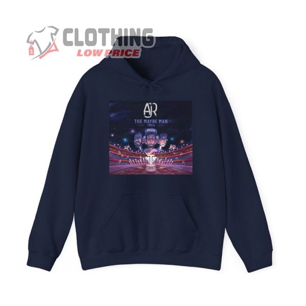 AJR The Maybe Man Tour 2024 Hoodie, AJR Songs List Shirt, AJR Concert Merch