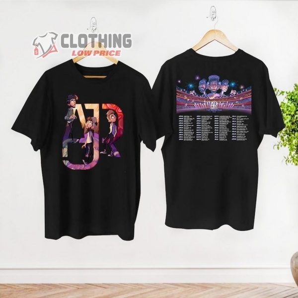 Ajr The Maybe Man Tour 2024 Shirt, Ajr Band Fan Shirt, Ajr Members Chibi Shirt, Ajr Band Merch, Ajr Band Shirt, Ajr Fan Gift