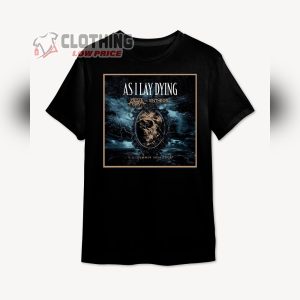 As I Lay Dying Summer Tour 2024 Merch, As I Lay Dying Fan Gift, As I Lay Dying Tour 2024 Tickets T-Shirt