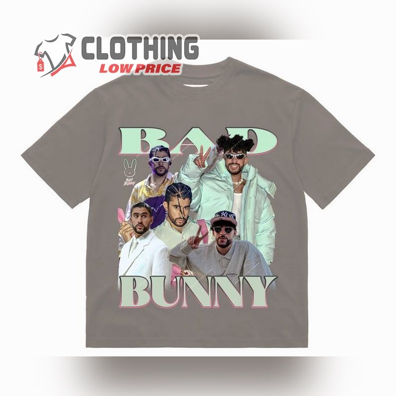 Bad Bunny Music Shirt, Ready To Print, Bootleg Shirt Tee